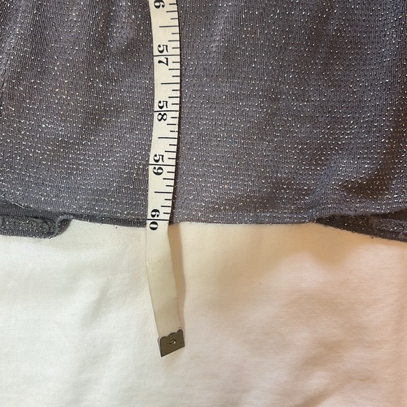 Show Me Your MuMu Women’s Size Small Floor Length Silver Sparkly Prom Gown - Picture 11 of 11